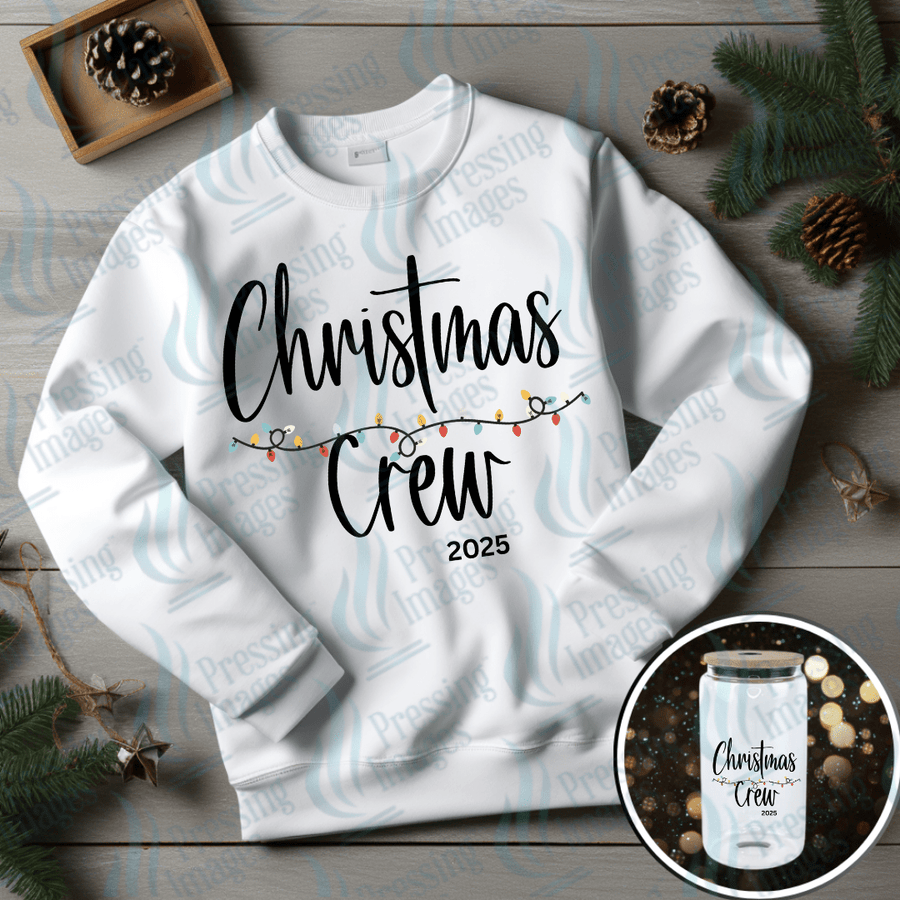 DTF 6680 Christmas Crew 2025 - Pressing Images