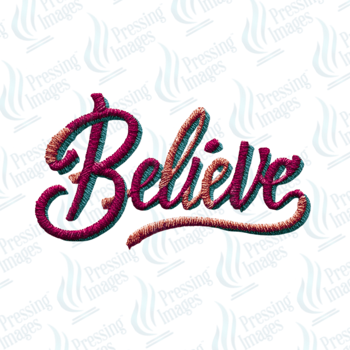 DTF 6682 Yarn Believe - Pressing Images