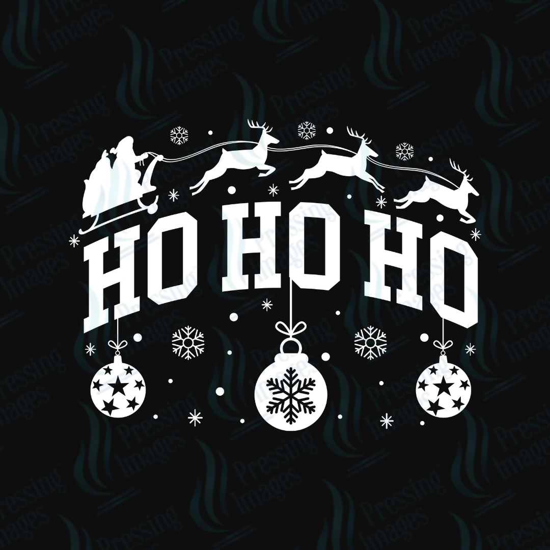 DTF 6690 Ho Ho Ho - Pressing Images