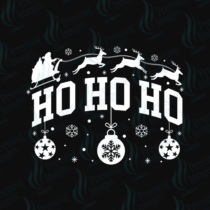 DTF 6690 Ho Ho Ho - Pressing Images