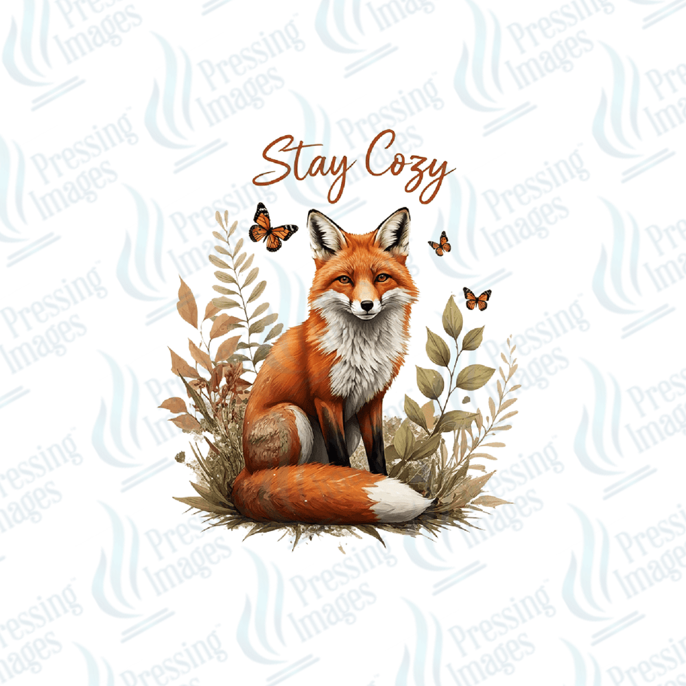 DTF 6695 Stay Cozy - Pressing Images