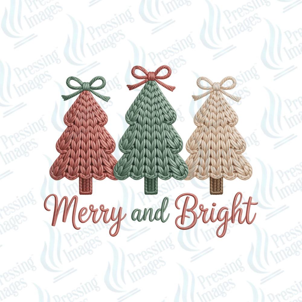 DTF 6697 Merry and Bright - Pressing Images