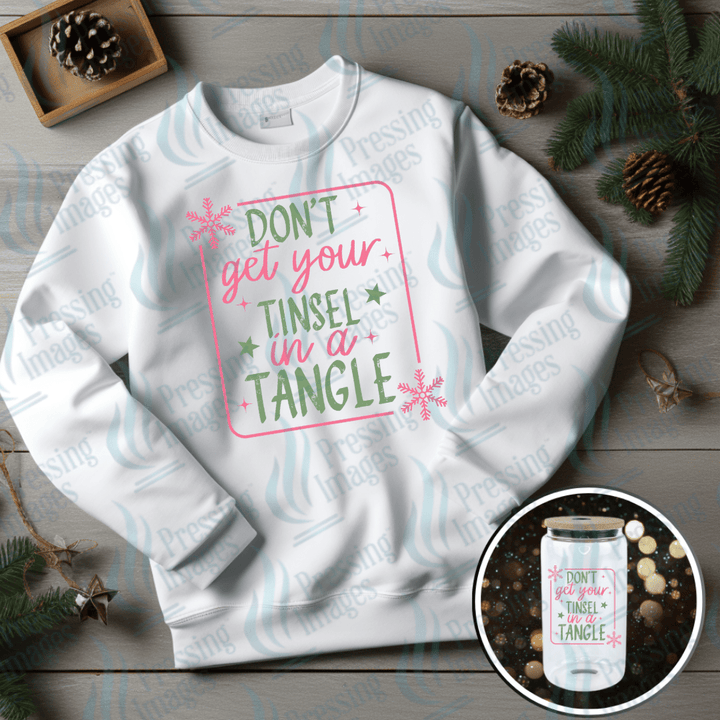 DTF 6701 Tinsel In A Tangle - Pressing Images