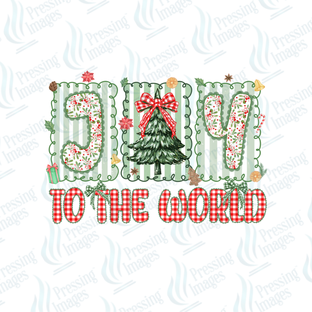 DTF 6715 Joy To The World - Pressing Images
