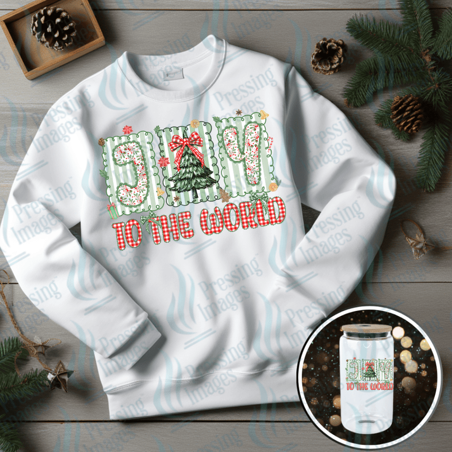 DTF 6715 Joy To The World - Pressing Images