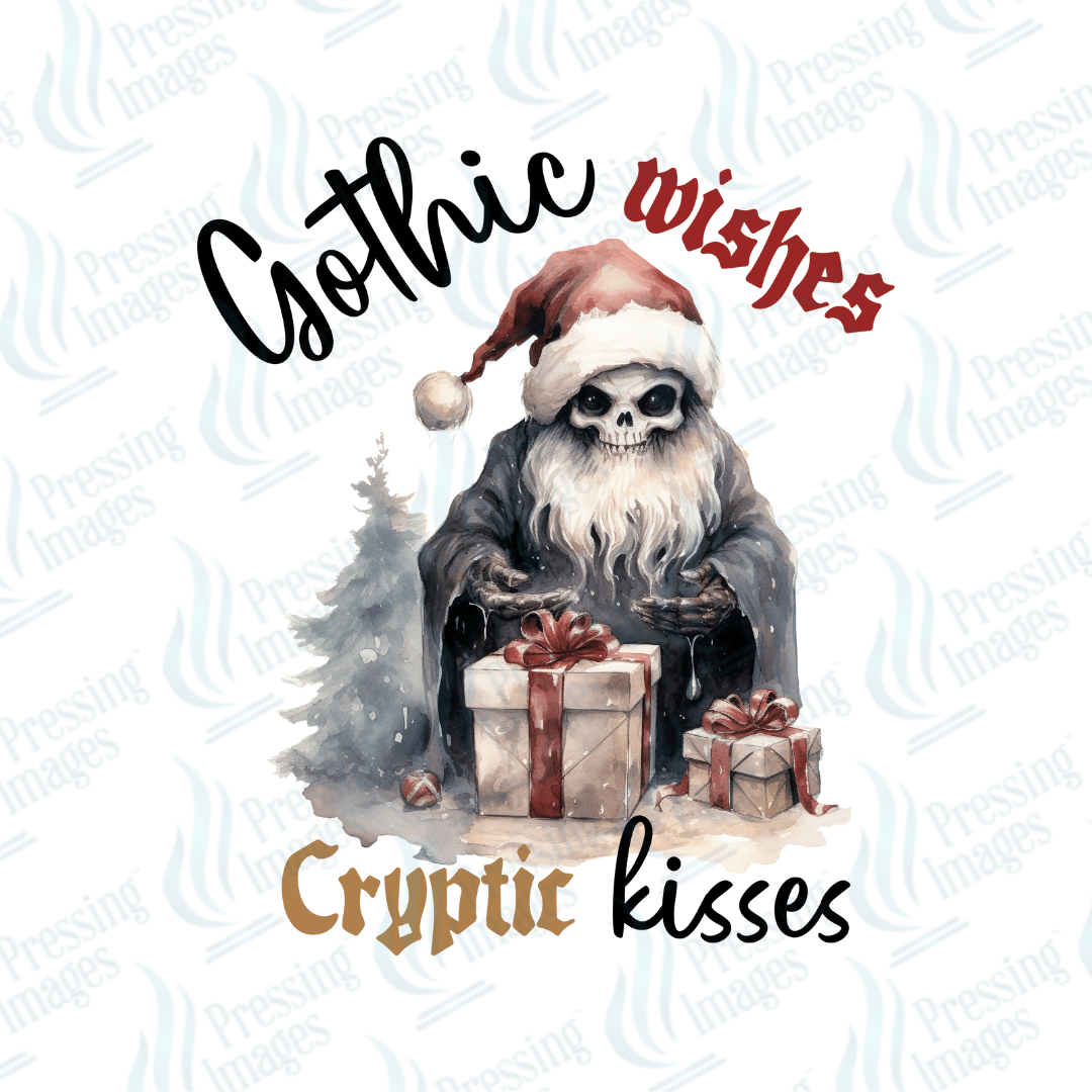 DTF 6716 Gothic Wishes - Pressing Images