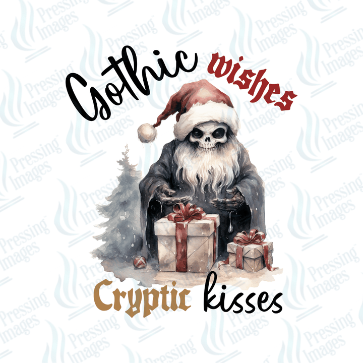 DTF 6716 Gothic Wishes - Pressing Images