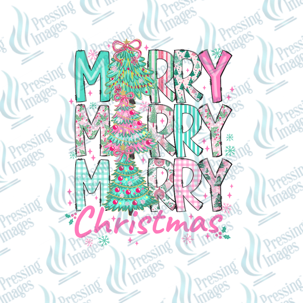 DTF 6728 Merry - Pressing Images