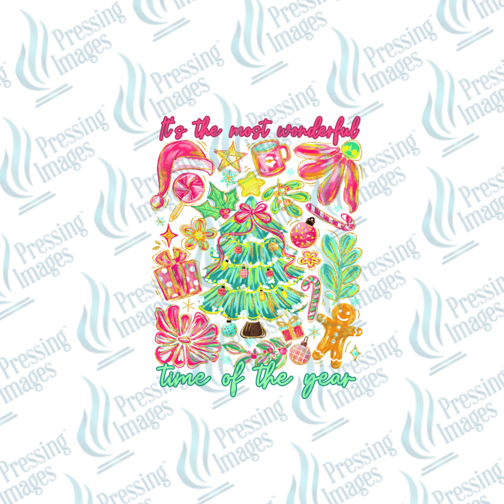 DTF 6729 Pink It's The Most Wonderful - Pressing Images