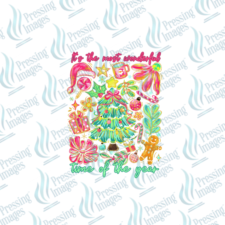 DTF 6729 Pink It's The Most Wonderful - Pressing Images
