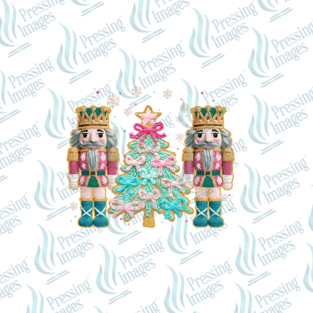 DTF 6730 Preppy Nutcracker - Pressing Images