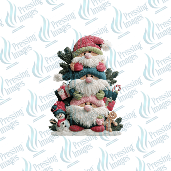 DTF 6731 Preppy Gnomes - Pressing Images