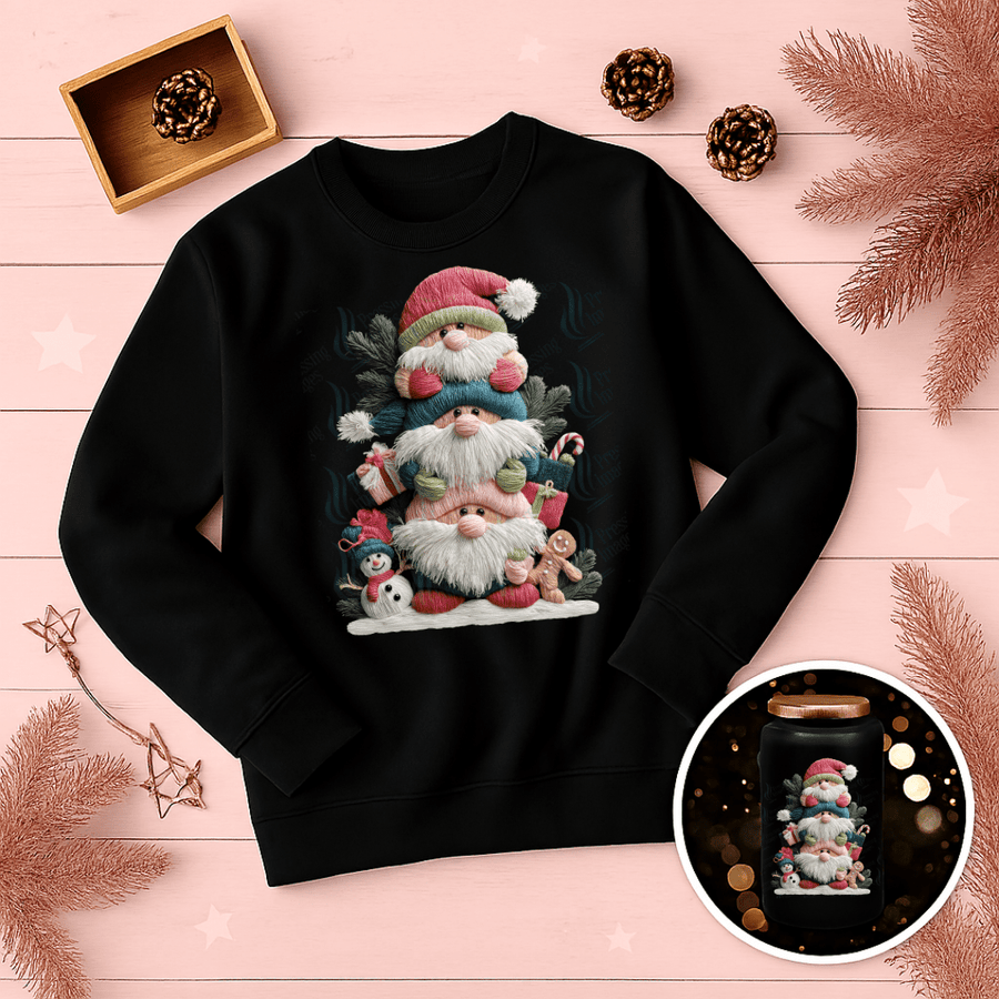 DTF 6731 Preppy Gnomes - Pressing Images