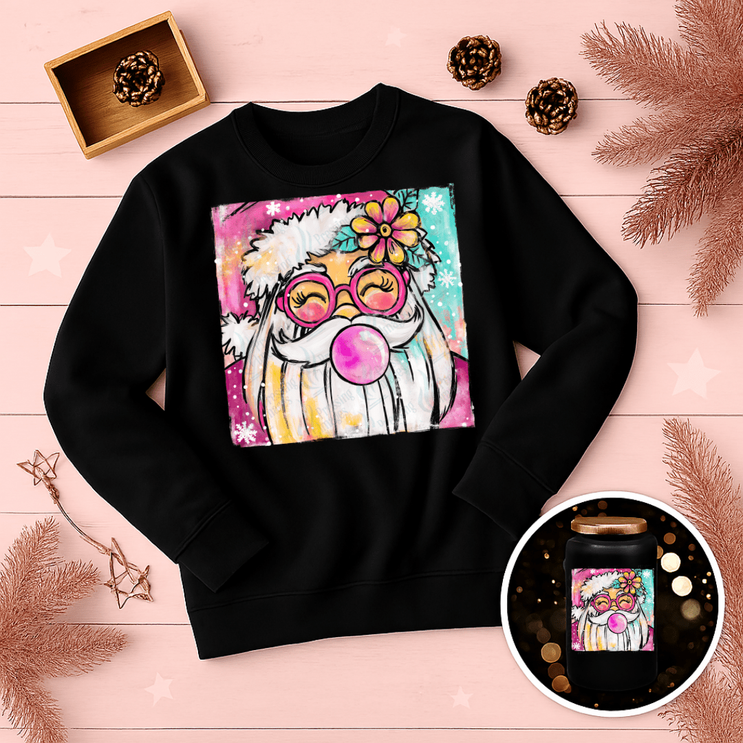 Preppy Bubblegum Santa | Pressing Images (#6734)