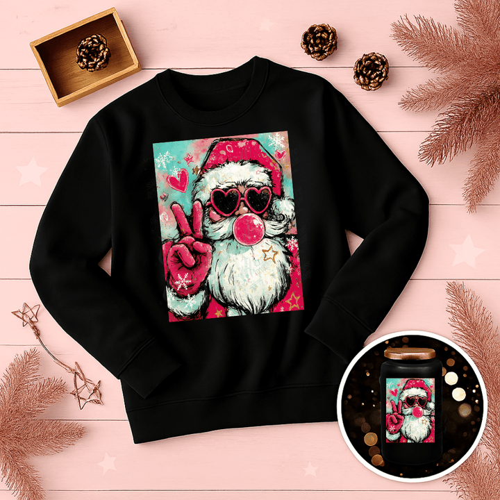 DTF 6754 Santa Peace — Pressing Images Canada