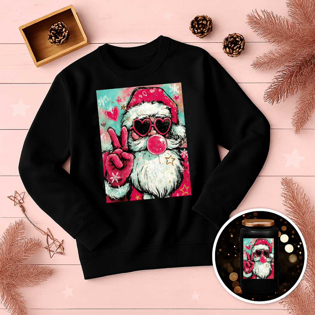 Santa Peace | Pressing Images (#6754)