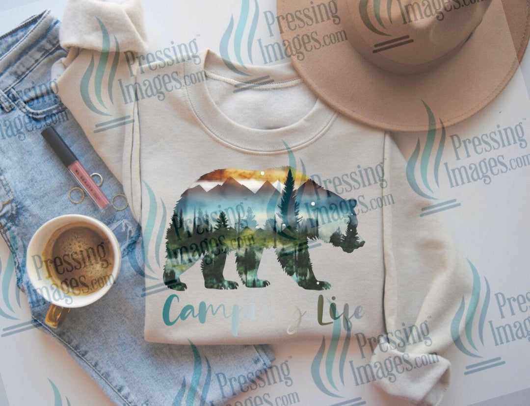 DTF: 686 Camping life - Pressing Images