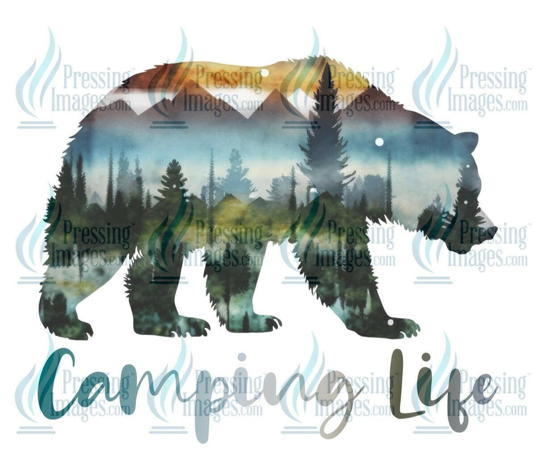 DTF: 686 Camping life - Pressing Images