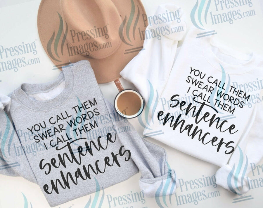 DTF: 718 swear words sentence enhancers - Pressing Images