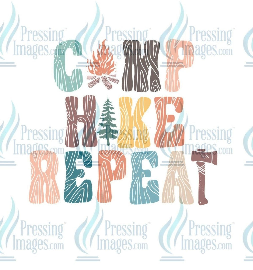 DTF: 735 Camp hike repeat - Pressing Images