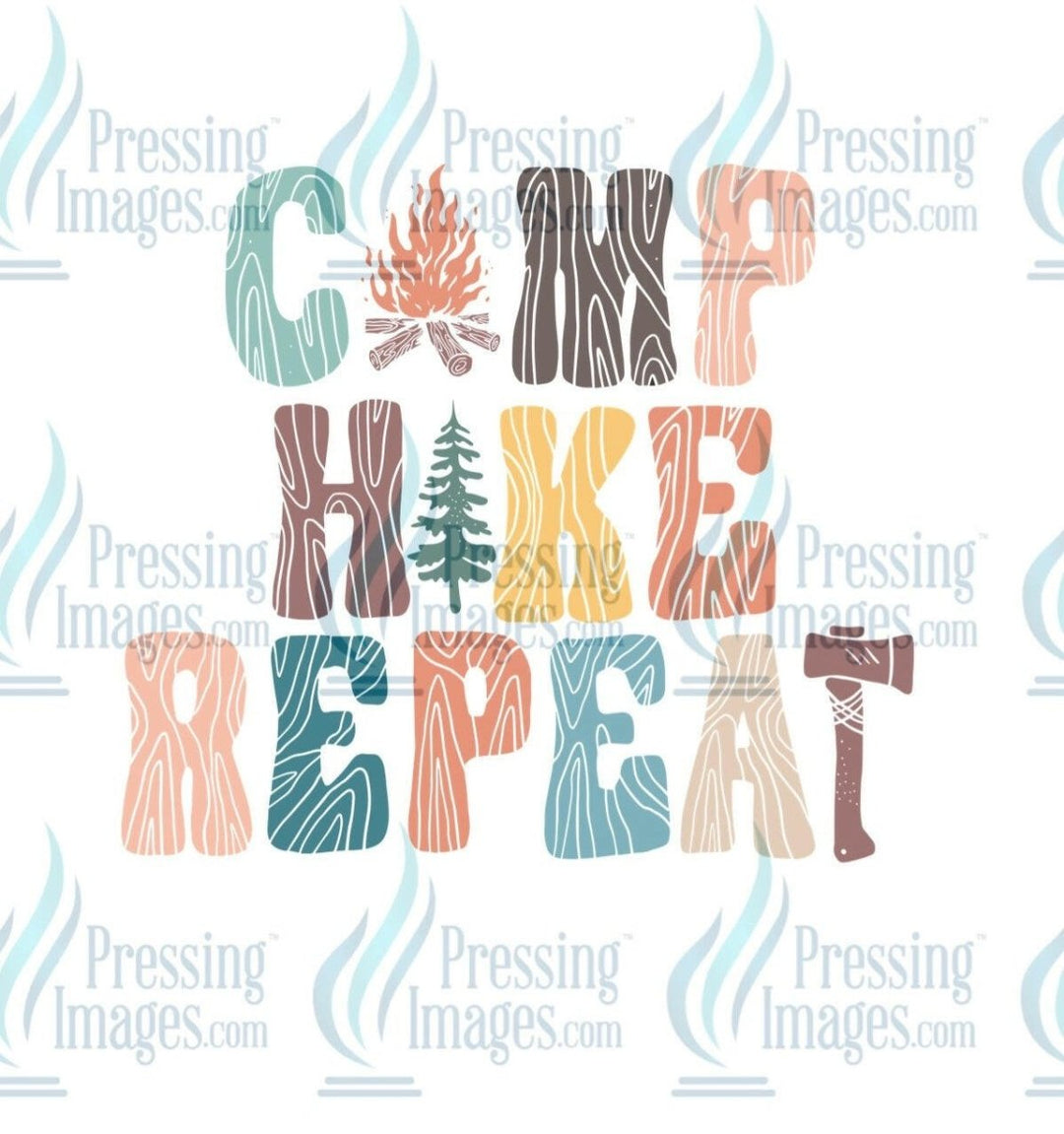 DTF: 735 Camp hike repeat - Pressing Images