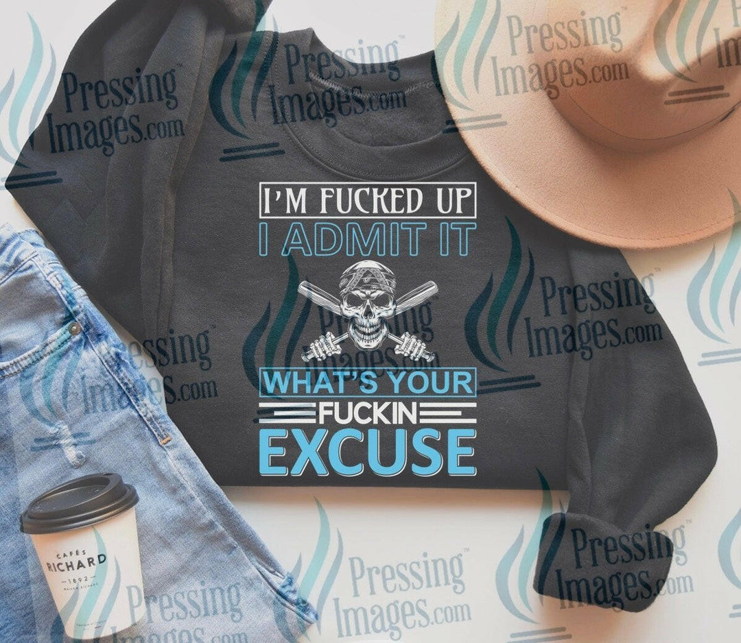 DTF: 753 I’m fucked up I admit it - Pressing Images