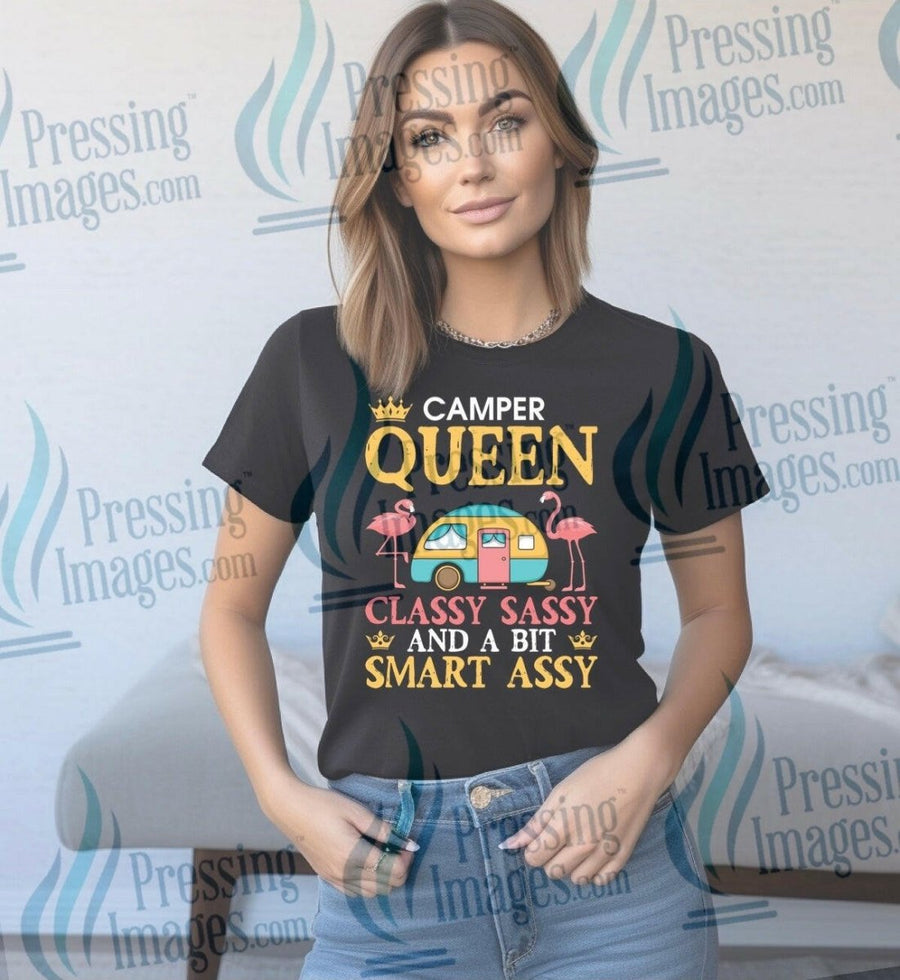 DTF: 817 Camper Queen - Pressing Images