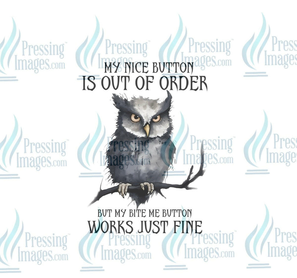 DTF: 847 My nice button is broken - Pressing Images