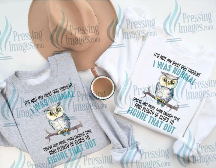 DTF: 856 It’s not my fault you thought I was normal - Pressing Images