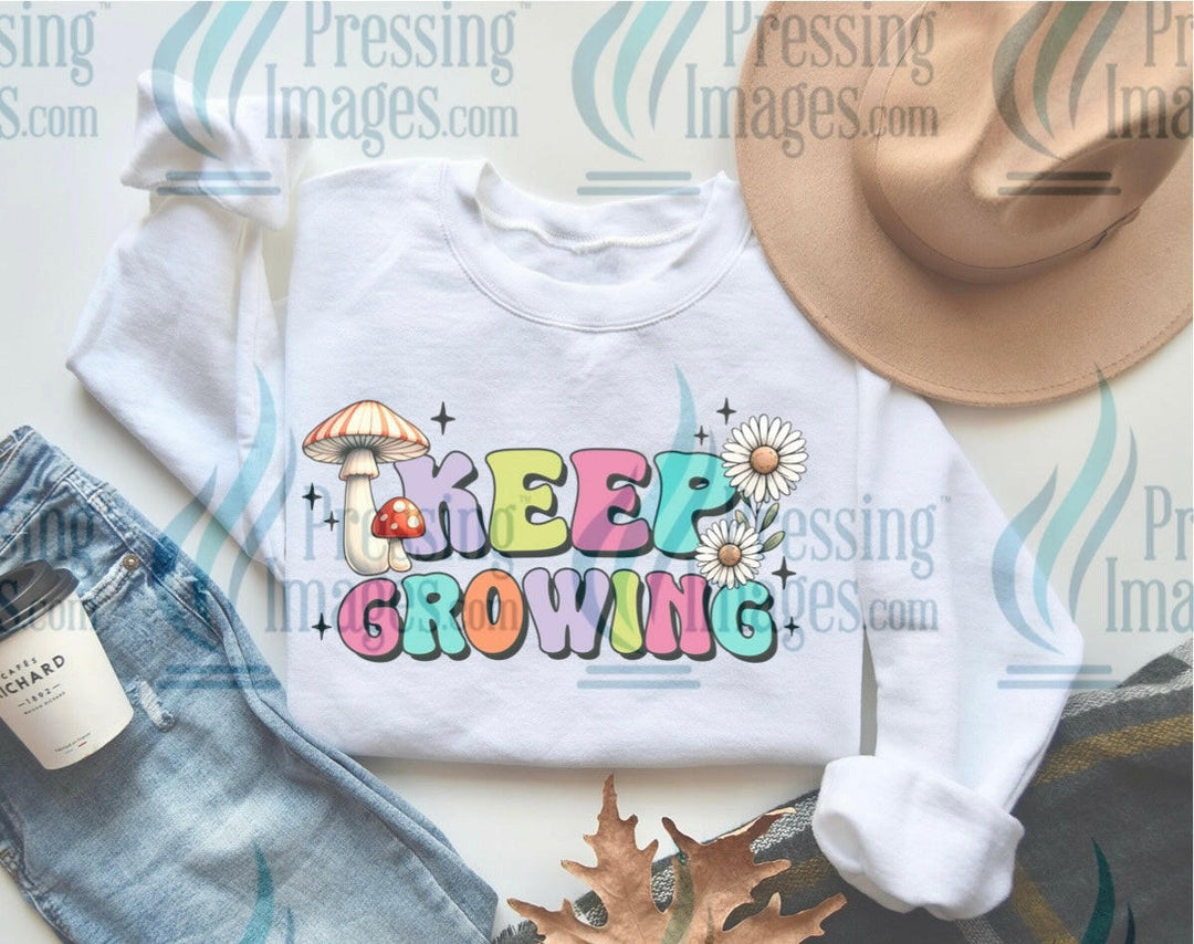 DTF: 893 Keep growing - Pressing Images