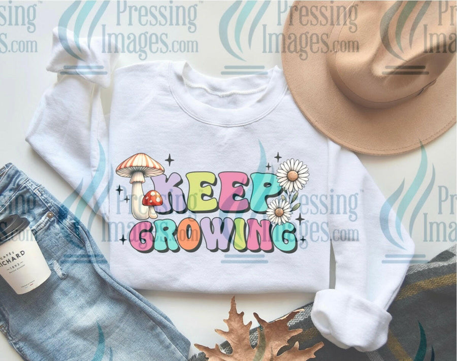 DTF: 893 Keep growing - Pressing Images