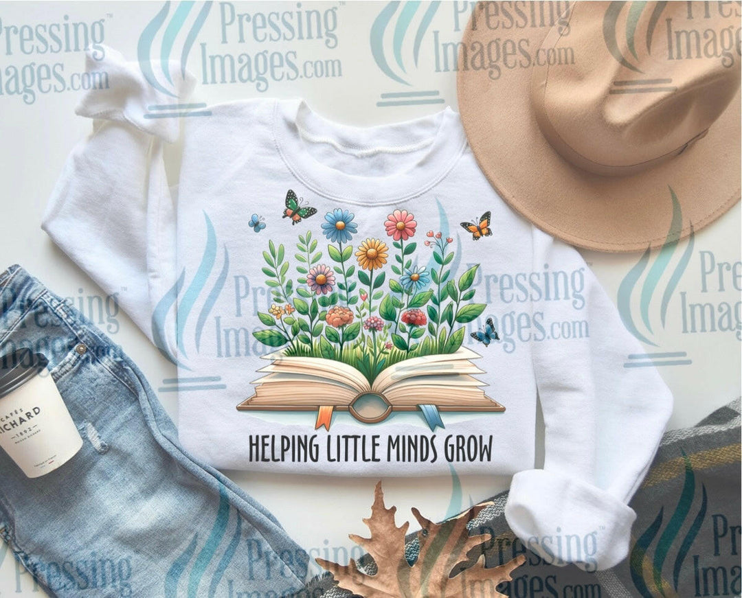 DTF: 894 Helping little minds grow - Pressing Images