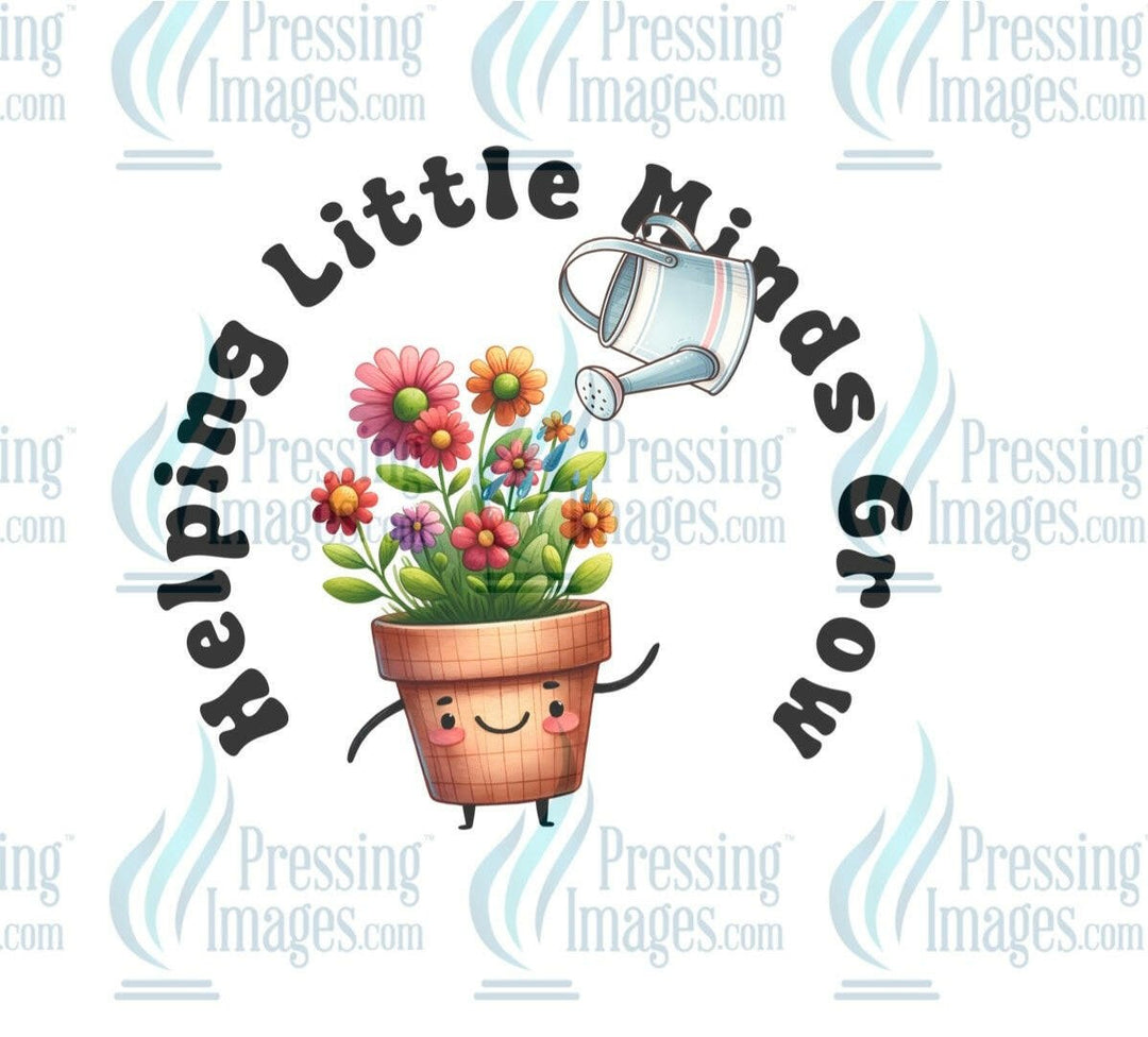 DTF: 899 Helping little minds grow - Pressing Images