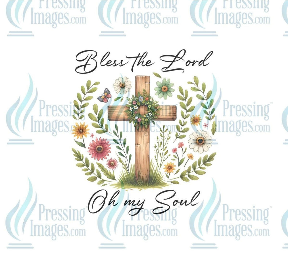 DTF: 906 Bless the lord - Pressing Images