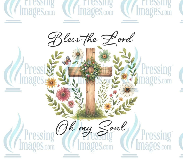 DTF: 906 Bless the lord - Pressing Images