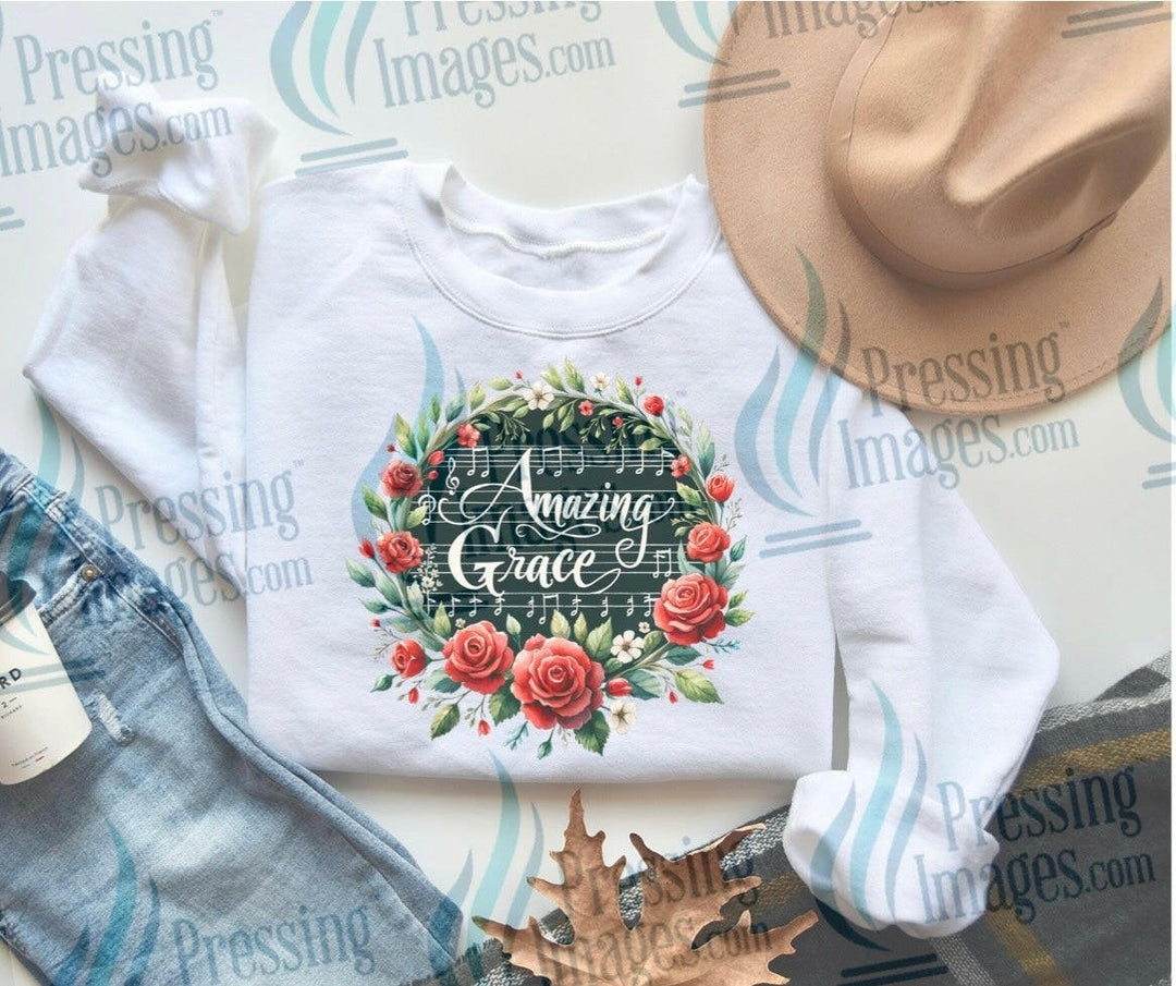 DTF: 913 Amazing Grace - Pressing Images