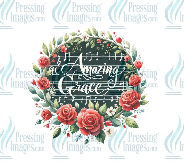 DTF: 913 Amazing Grace - Pressing Images