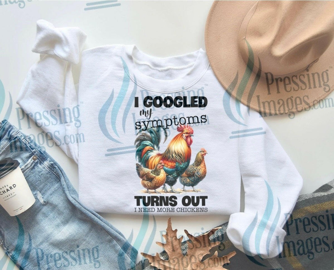 DTF: 917 I googled my symptoms I need more chickens - Pressing Images