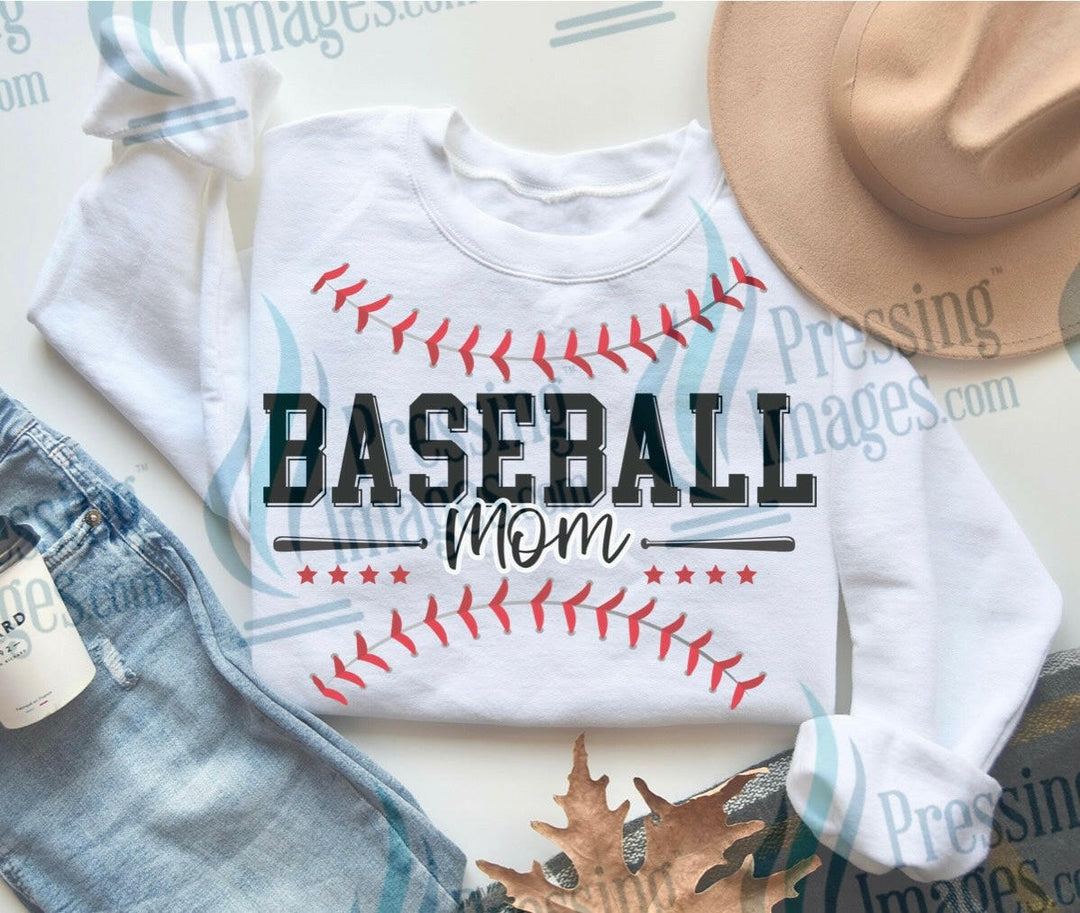 DTF: 926 Baseball Mom - Pressing Images