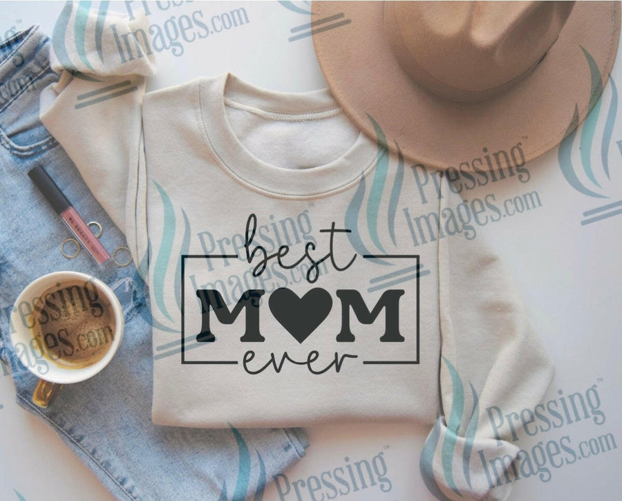 DTF: 937 Best Mom ever - Pressing Images