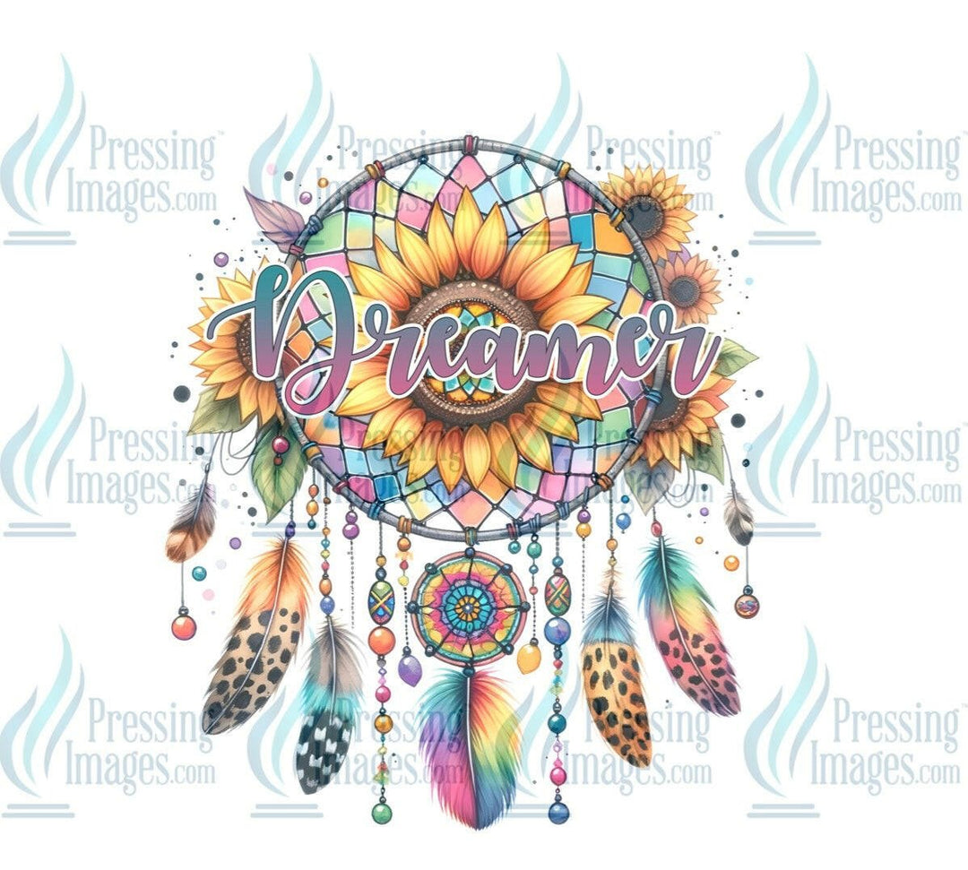 DTF: 954 dreamer dream catcher - Pressing Images