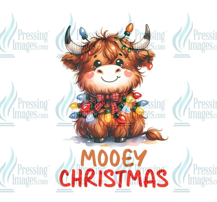 DTF: 956 Mooey Christmas - Pressing Images