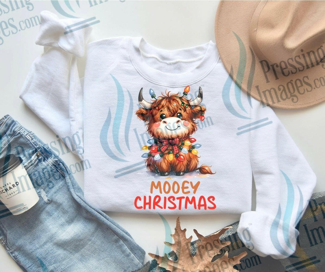 DTF: 956 Mooey Christmas - Pressing Images