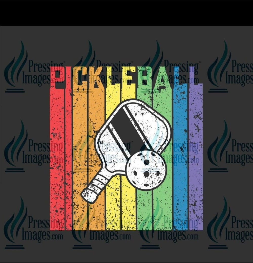 DTF: 961 Pickleball - Pressing Images