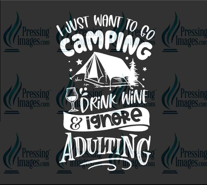 DTF: 994 I just need to go camping - Pressing Images