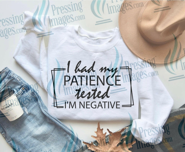 DTF: 996 I had my patience tested I’m negative - Pressing Images