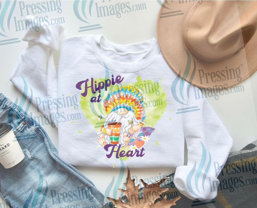 DTF: 999 Hippie at heart - Pressing Images