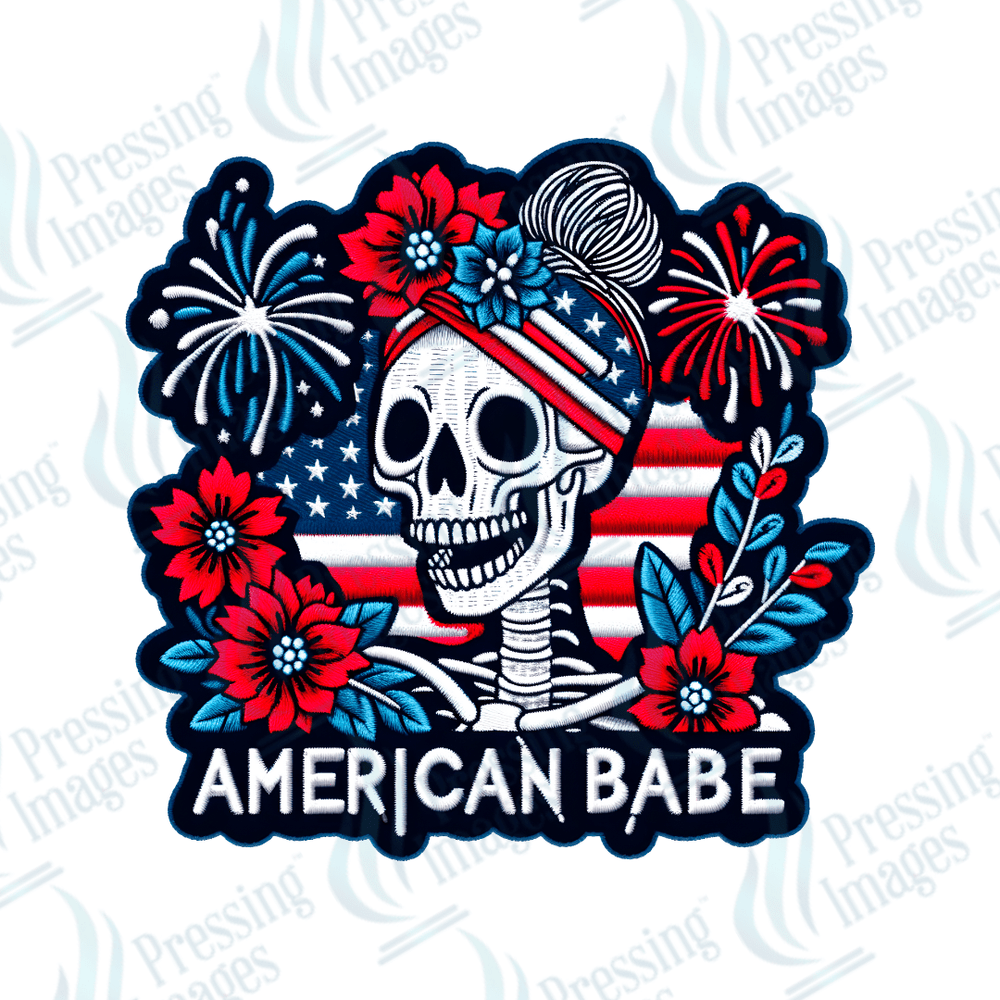 DTF HP 1002 American babe 3 PK - Pressing Images