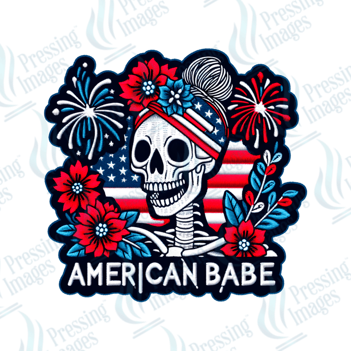 DTF HP 1002 American babe 3 PK - Pressing Images