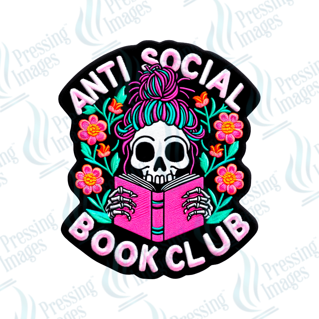 DTF HP 1003 Antisocial book club 3 PK - Pressing Images